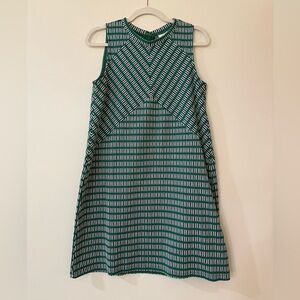 Maeve by Anthropologie green mod tank dress